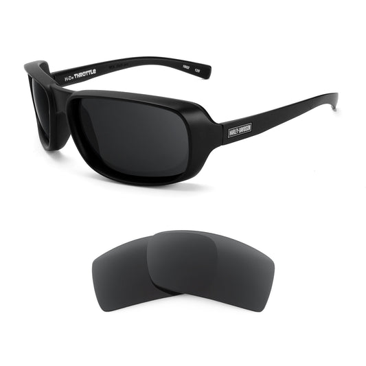 Revant replacement lenses compatible with Harley Davidson H D Throttle