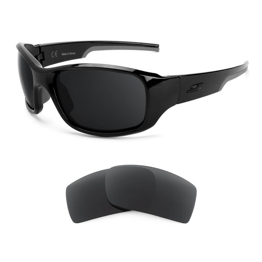 Revant replacement lenses compatible with Julbo Stunt