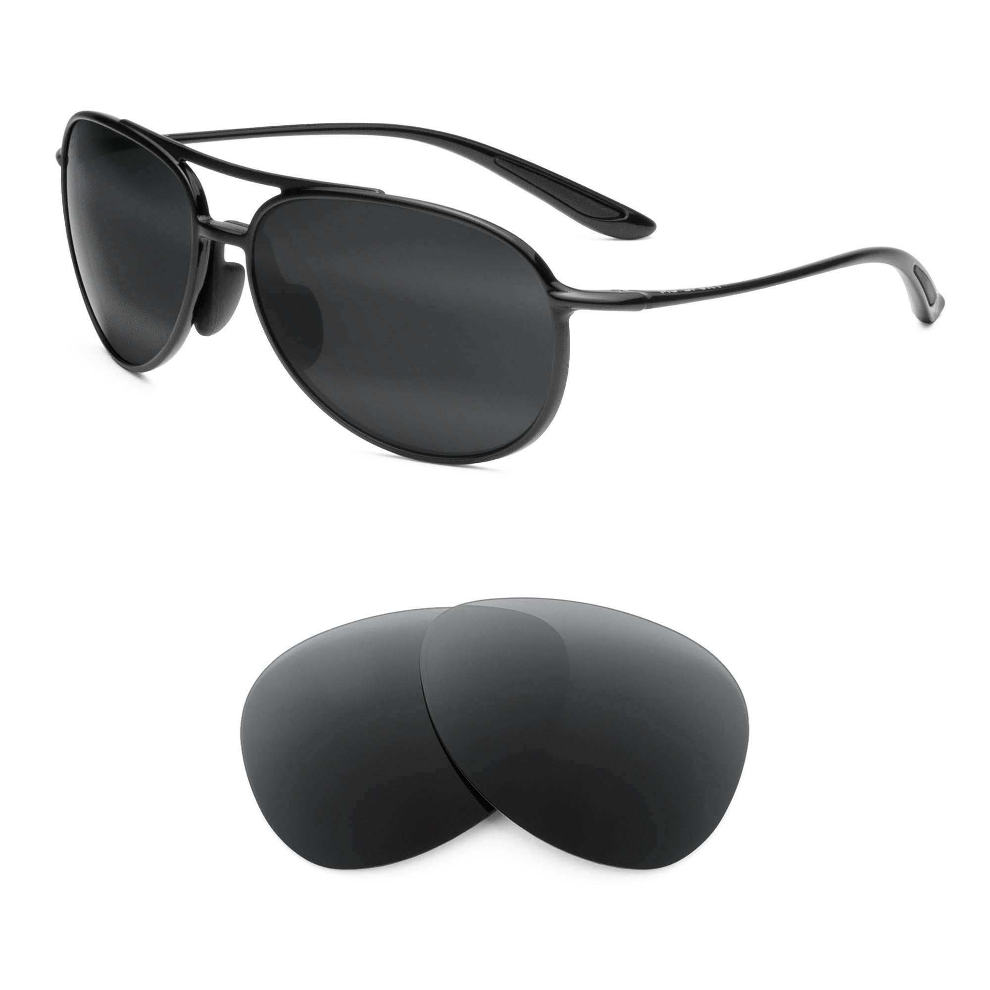 Maui Jim Alelele Bridge MJ438 Replacement Lenses by Revant Optics