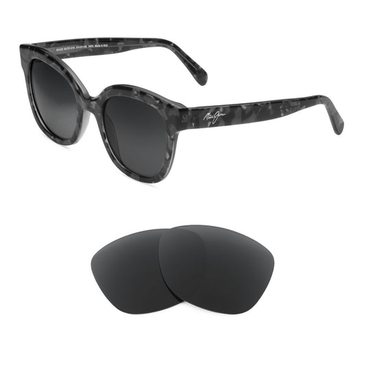 Revant replacement lenses compatible with Maui Jim Honey Girl Mj751