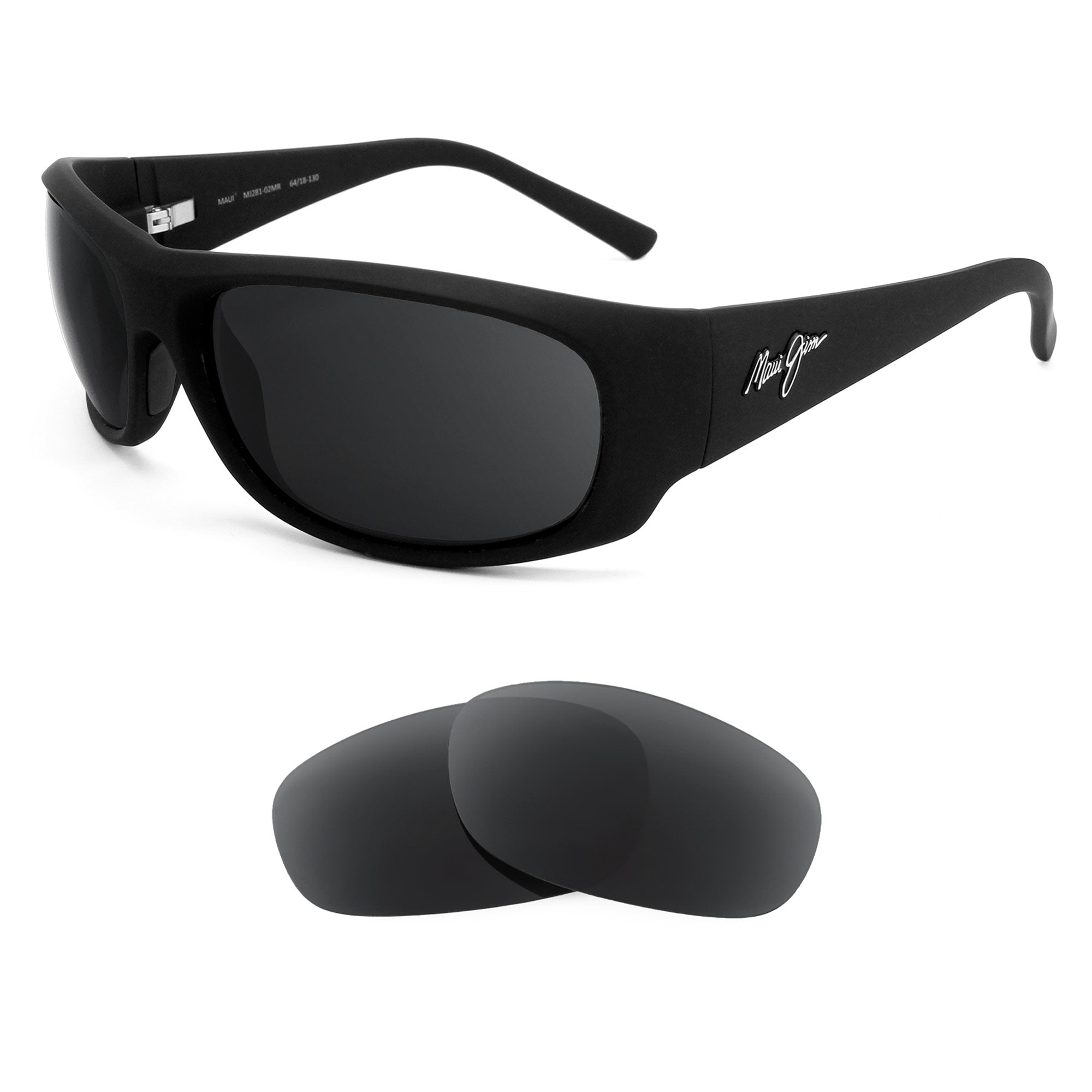 Maui Jim Ikaika MJ281 Replacement Lenses by Revant Optics