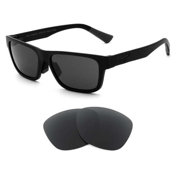 Maui Jim Keola MJ628 Replacement Lenses by Revant Optics