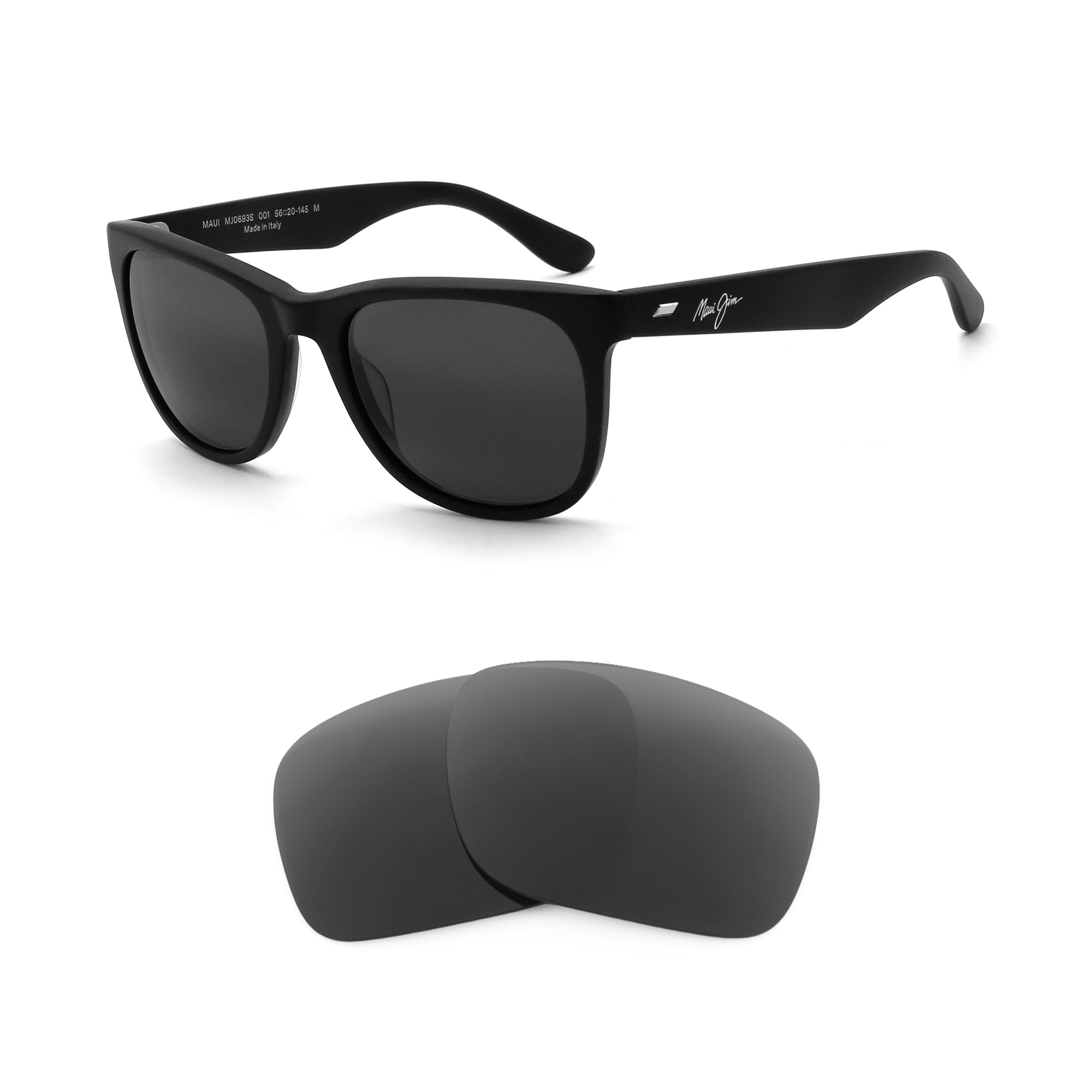 Maui Jim Kikonia xl Replacement Lenses by Revant Optics