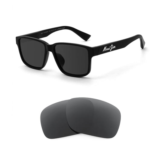 Revant replacement lenses compatible with Maui Jim Kuniahi Low Bridge Fit