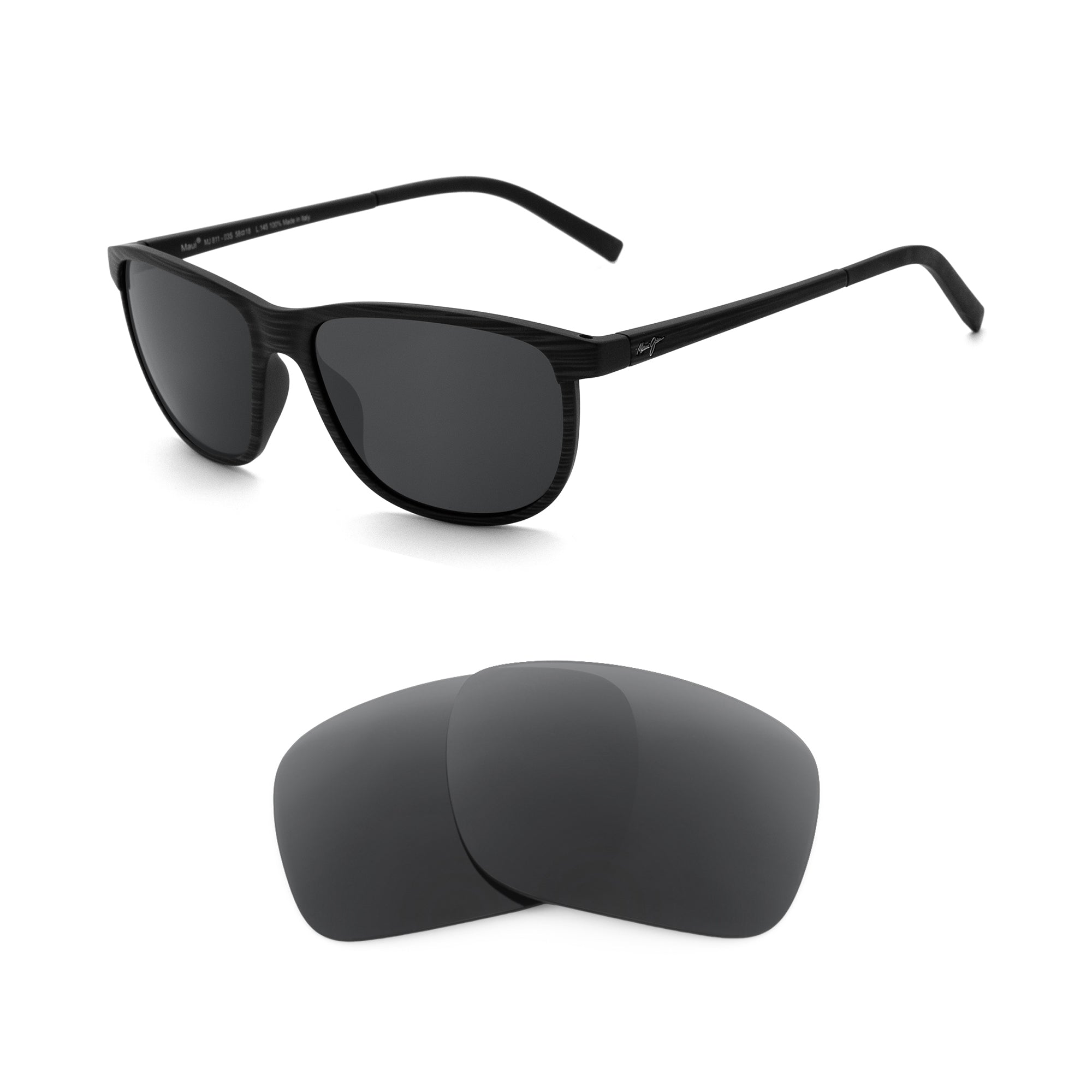 Maui Jim Lele kawa MJ811 Replacement Lenses by Revant Optics