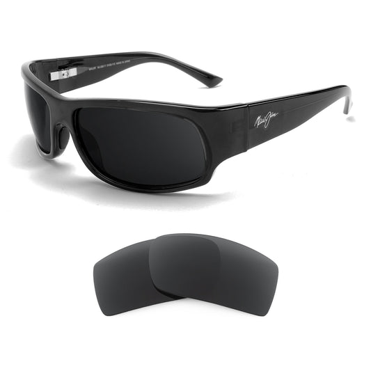 Revant replacement lenses compatible with Maui Jim Longboard Mj222