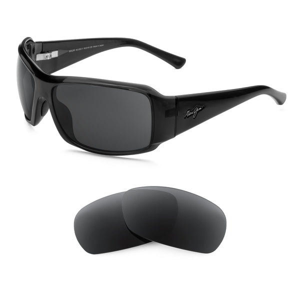 Maui Jim Nine Palms MJ255 Replacement Lenses by Revant Optics