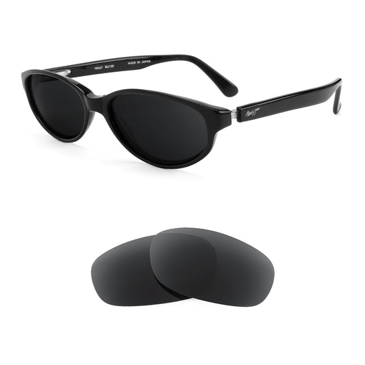 Revant replacement lenses compatible with Maui Jim North Shore Mj158