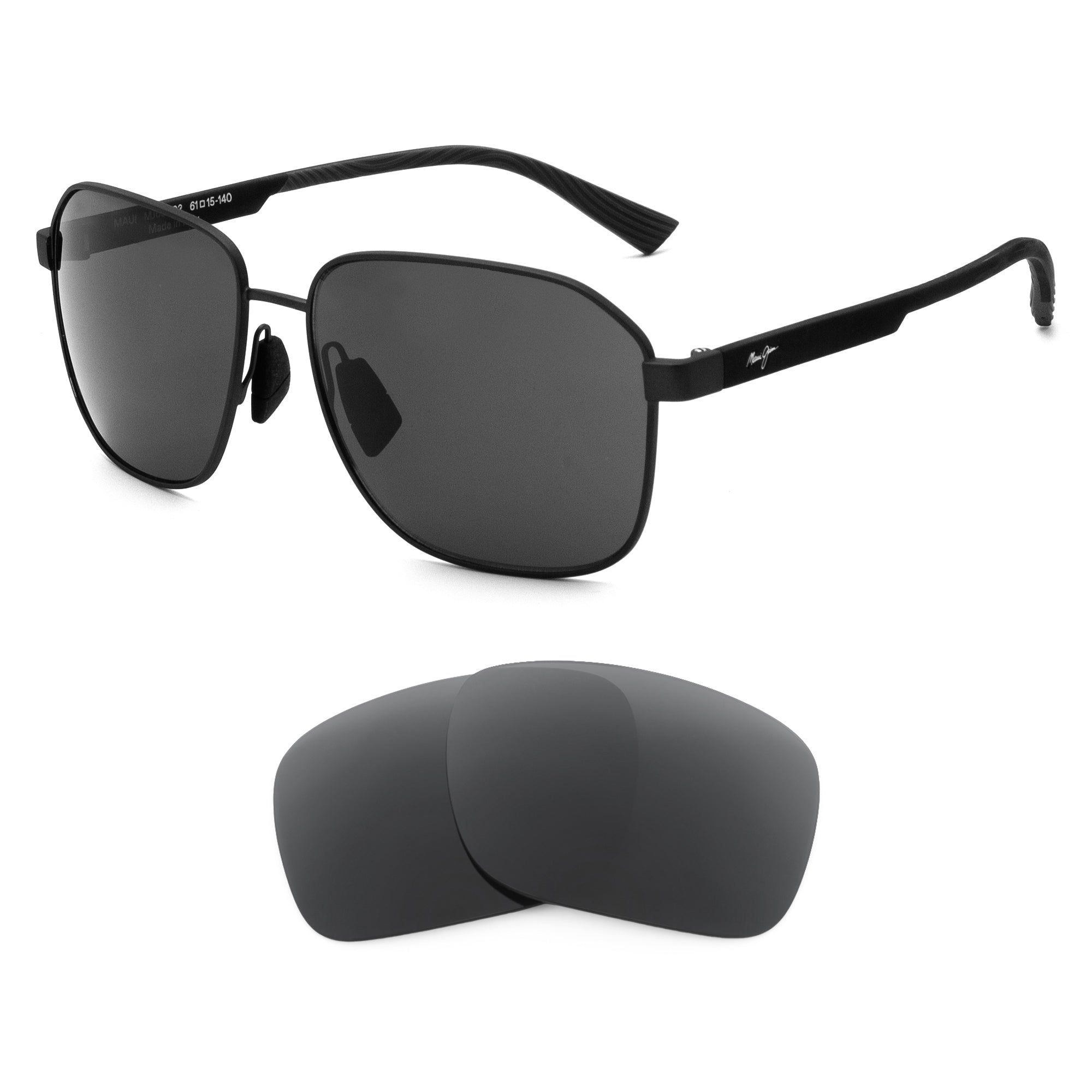 Maui Jim Onipa'a MJ651 (Low Bridge Fit) Replacement Lenses by