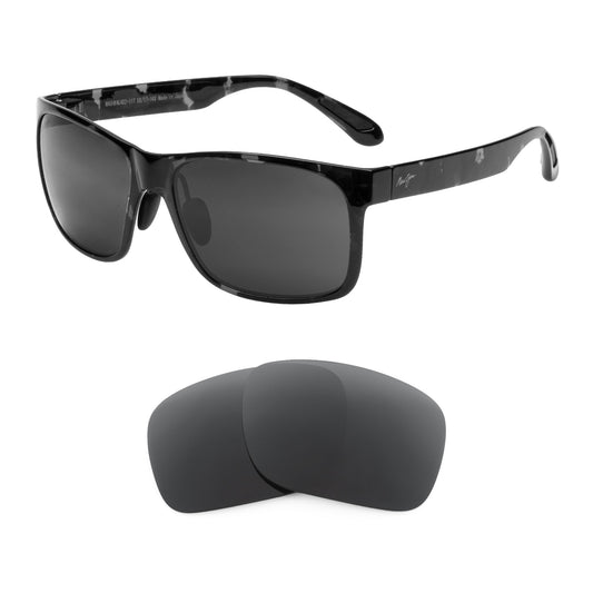 Revant replacement lenses compatible with Maui Jim Red Sands Mj432