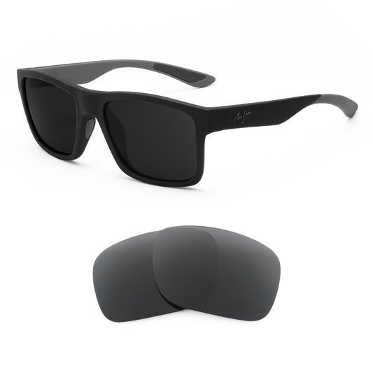 Revant replacement lenses compatible with Maui Jim The Flats