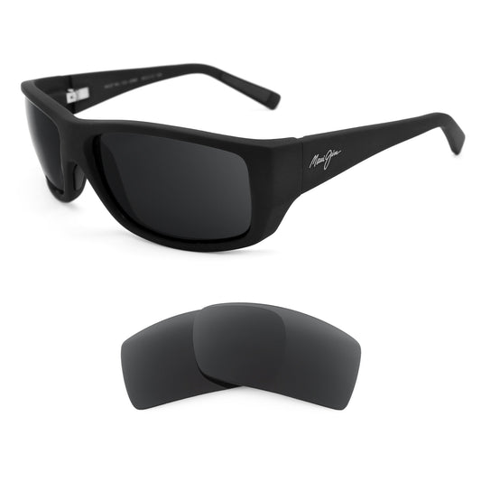 Revant replacement lenses compatible with Maui Jim Wassup Mj123
