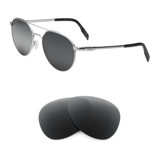 Revant replacement lenses compatible with Maui Jim Waterfront Mj830