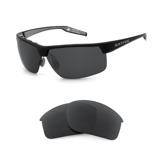 Native Hardtop Ultra XP sunglasses with replacement lenses