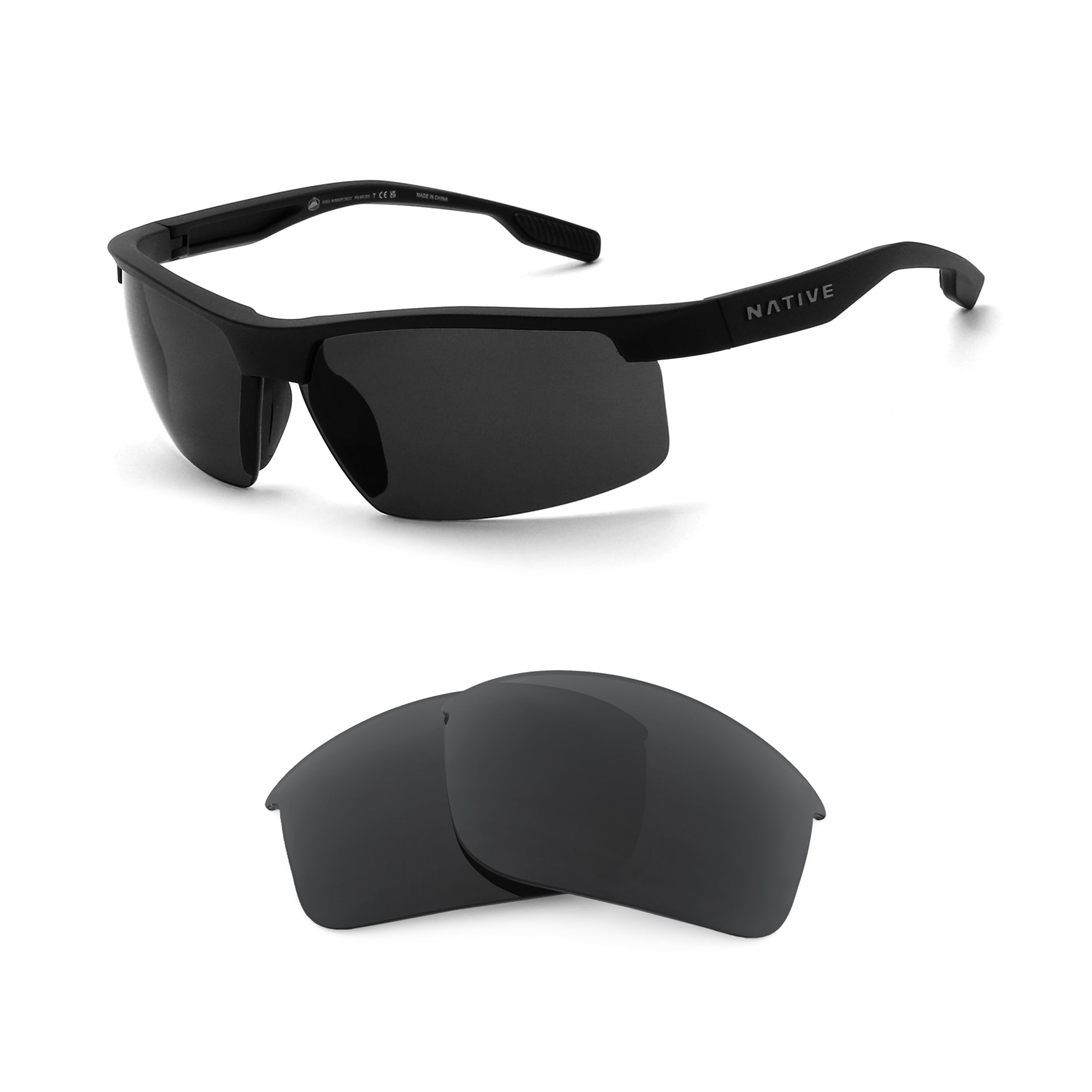 Native Ridge Runner Crest Replacement Lenses by Revant Optics