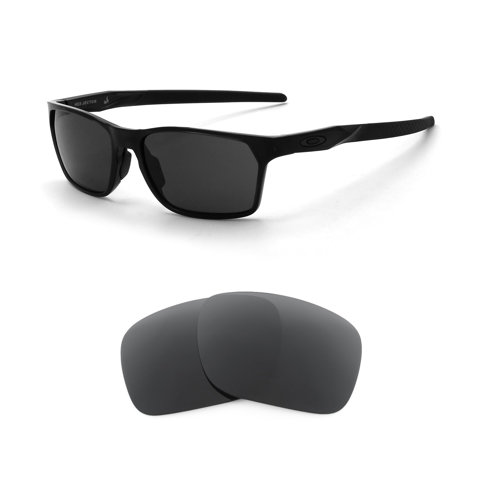 Oakley Hex Jector OX8032 57mm Replacement Lenses by Revant Optics