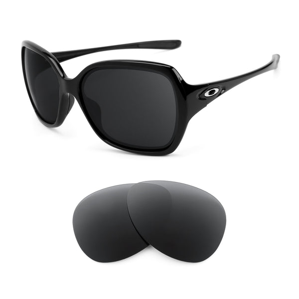 Oakley Overtime Sunglasses Black Frame Original Lenses New Nose Pads & Case EUC Black Replacement Nose Pads for Oakley Overtime OO9167 Non  main image 4