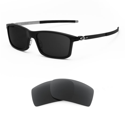 Revant replacement lenses compatible with Oakley Pitchman Rx 55