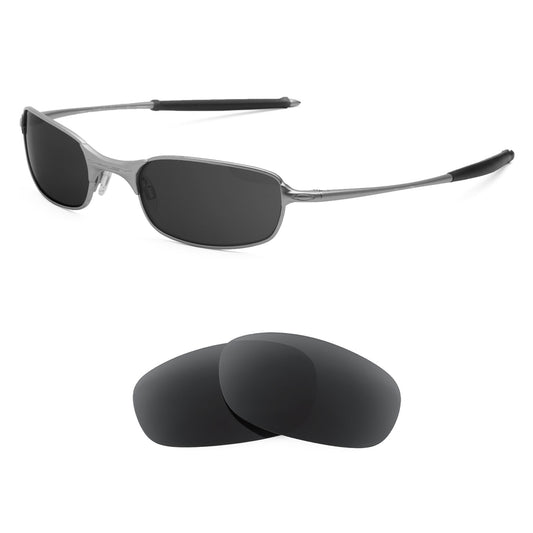 Revant replacement lenses compatible with Oakley Square Wire 2 Spring Hinge