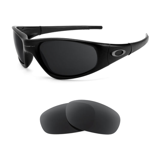 Revant replacement lenses compatible with Oakley Straight Jacket 1996