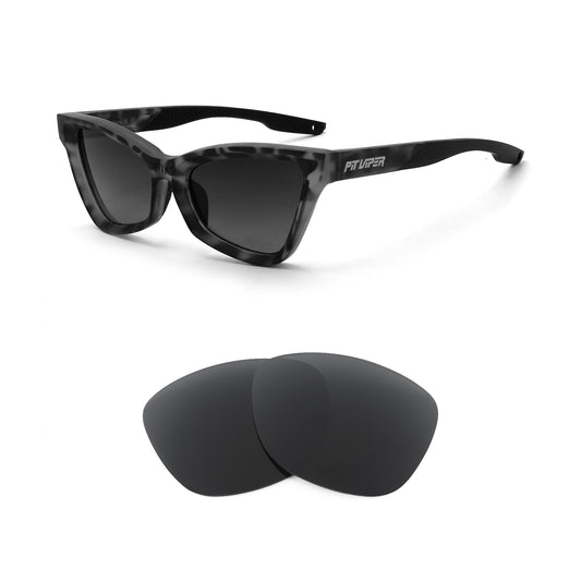 Revant replacement lenses compatible with Pit Viper Clawdia