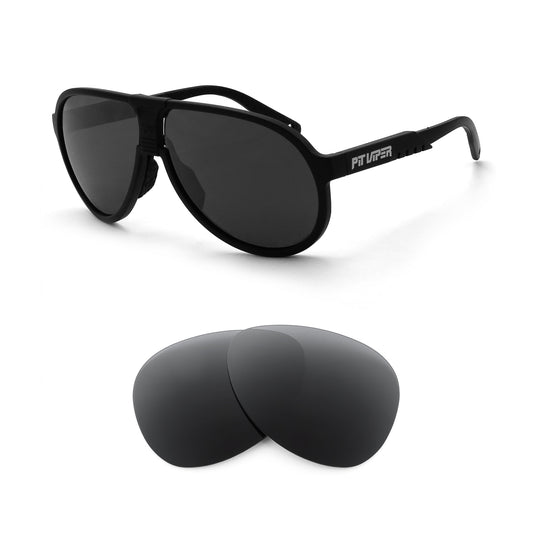 Revant replacement lenses compatible with Pit Viper Jethawk