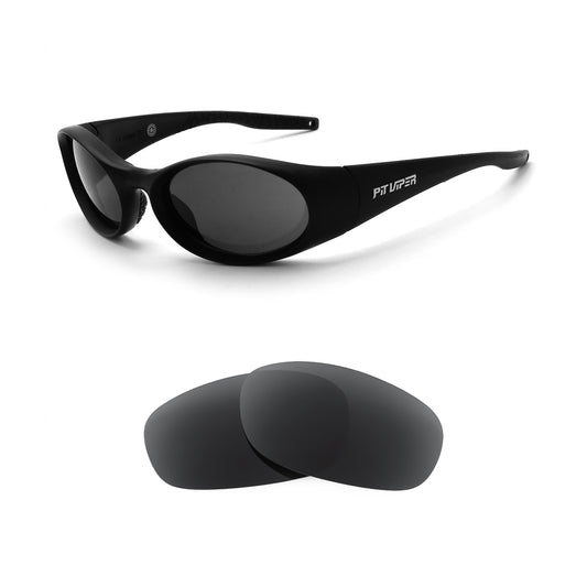 Revant replacement lenses compatible with Pit Viper Slammer