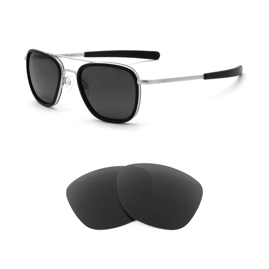 Randolph Engineering Aviator Fusion 55mm sunglasses with replacement lenses