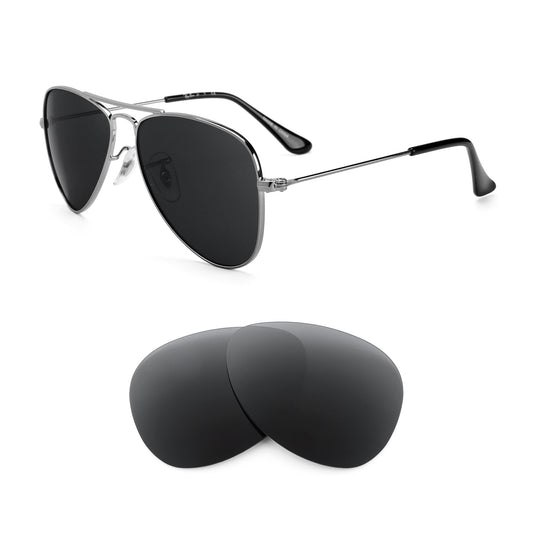 Ray-Ban Aviator Junior Remix RJ9506S 50mm sunglasses with replacement lenses
