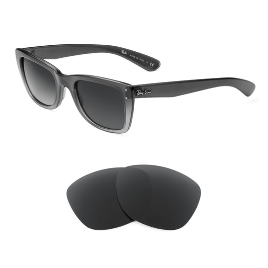 Ray-Ban Caribbean RB4148 52mm sunglasses with replacement lenses