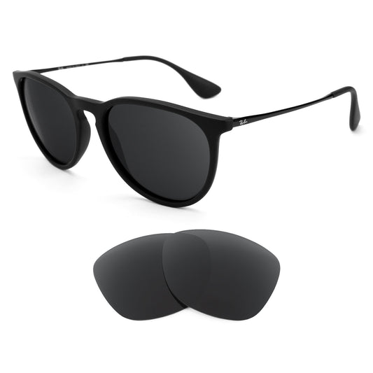 Ray-Ban Erika RB4171 54mm sunglasses with replacement lenses