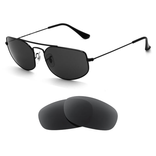 Revant Replacement Lenses for Ray-Ban Explorer V RB3845 57mm