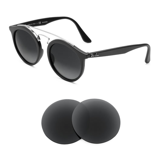 Revant replacement lenses compatible with Ray Ban Gatsby I Rb4256 49mm