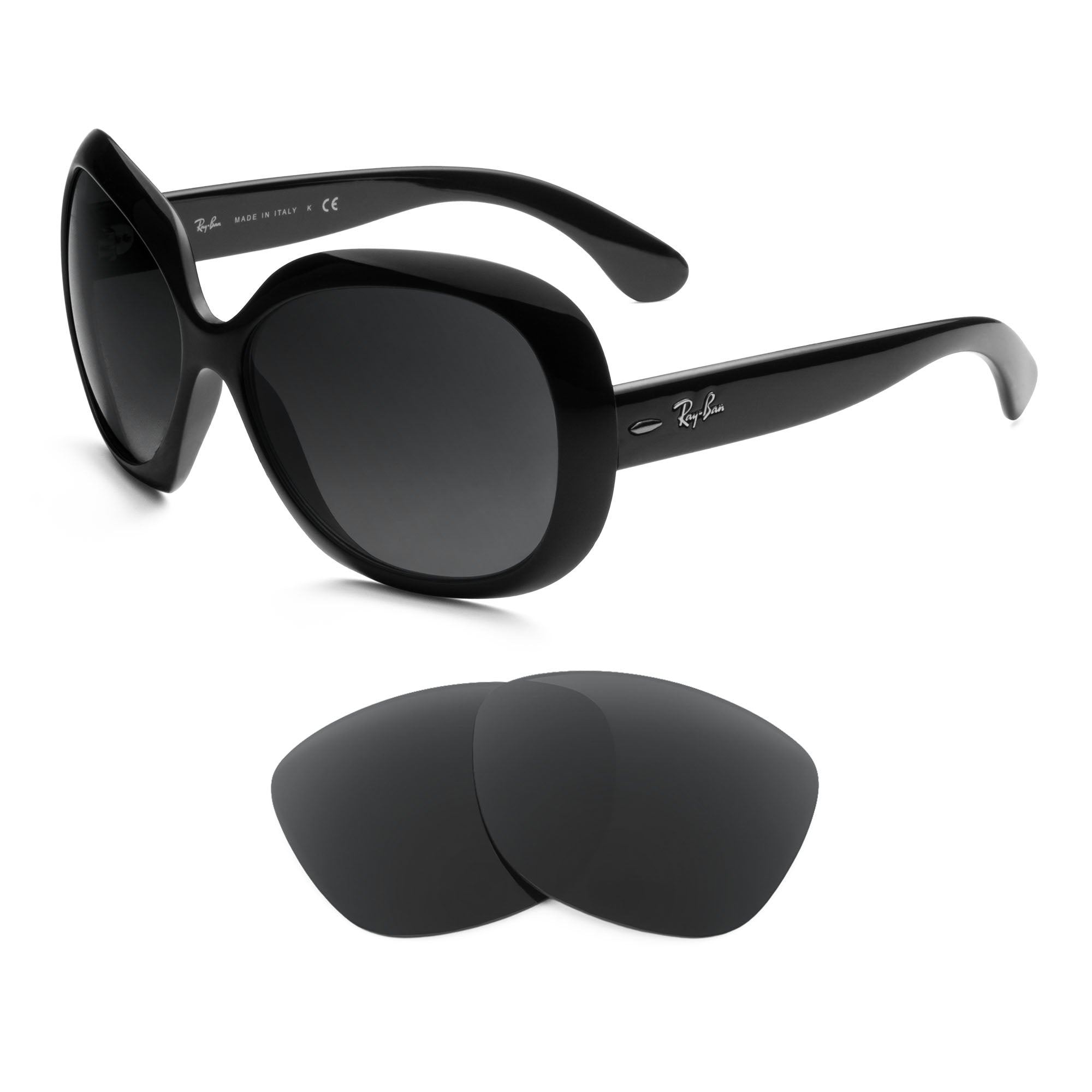 Ray-Ban Jackie Ohh II RB4098 60mm Replacement Lenses by Revant Optics