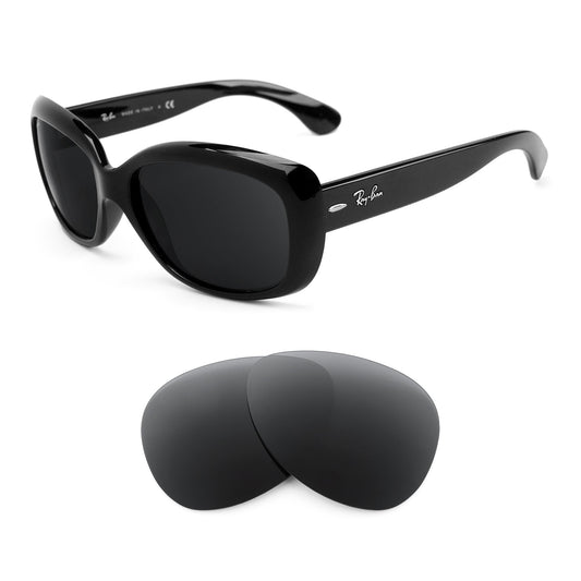 Ray-Ban Jackie Ohh RB4101 58mm sunglasses with replacement lenses