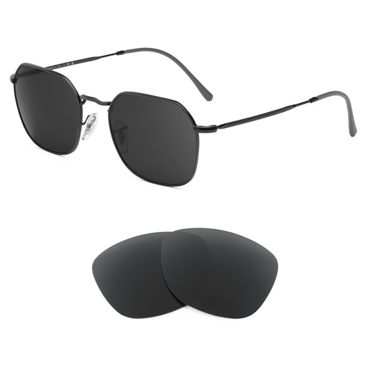 Revant replacement lenses compatible with Ray Ban Jim Rb3694 53mm