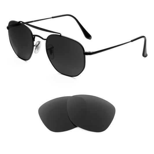 Revant replacement lenses compatible with Ray Ban Marshal Rb3648 54mm