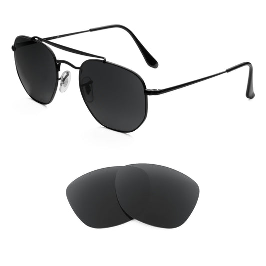 Ray-Ban Marshal RB3648 54mm sunglasses with replacement lenses