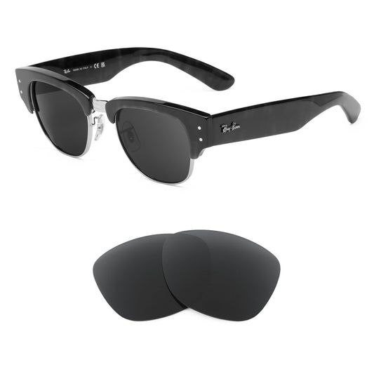 Ray-Ban Mega Clubmaster RB0316S 50mm sunglasses with replacement lenses