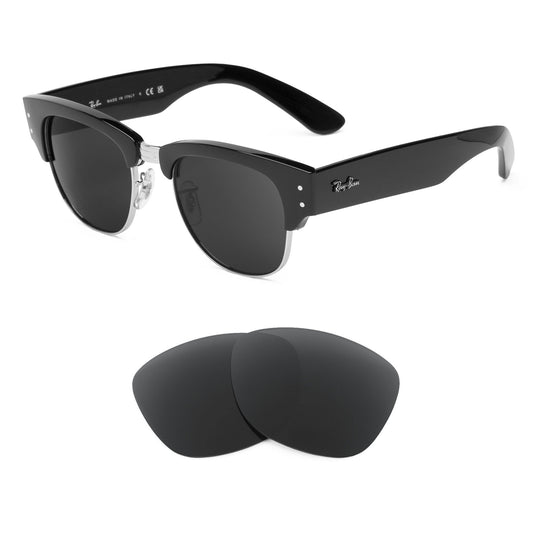 Ray-Ban Mega Clubmaster RB0316S 53mm sunglasses with replacement lenses