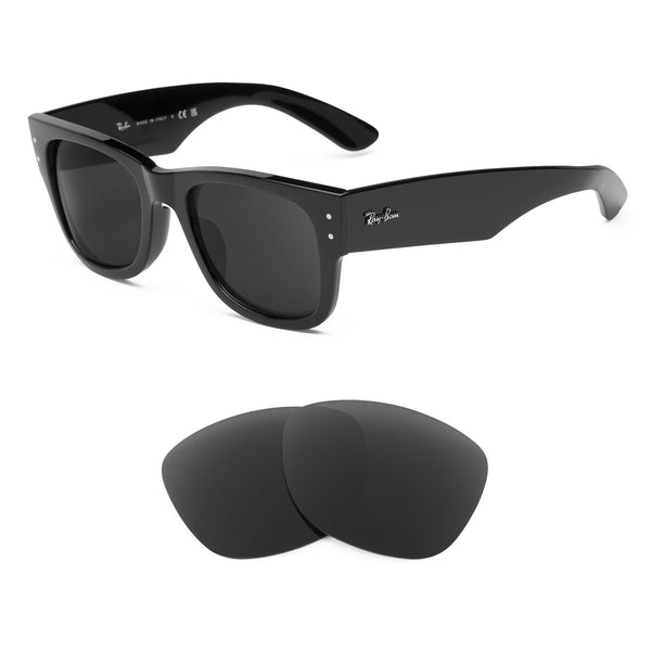 Ray-Ban Mega Wayfarer RB0840S 51mm Replacement Lenses by Revant Optics