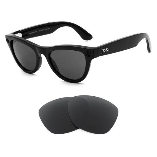 Ray-Ban Meta Skyler RW4010 52mm sunglasses with replacement lenses