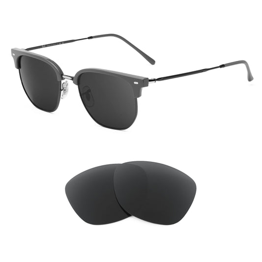 Ray-Ban New Clubmaster RB4416 53mm sunglasses with replacement lenses