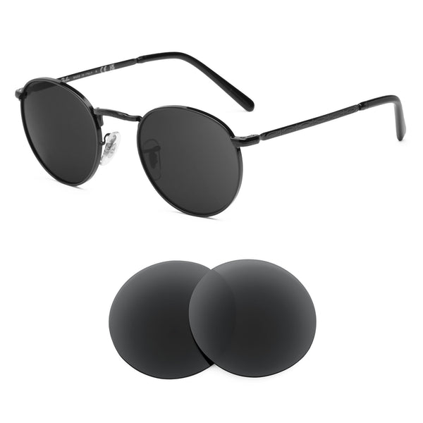 Ray-Ban New Round RB3637 47mm Replacement Lenses by Revant Optics