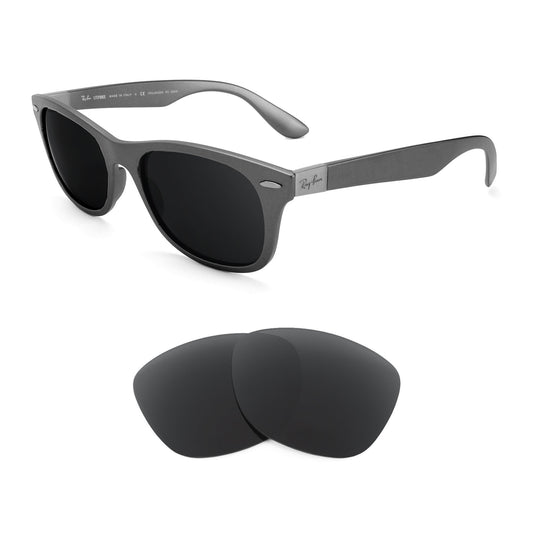 Ray-Ban New Wayfarer Liteforce RB4207 52mm sunglasses with replacement lenses