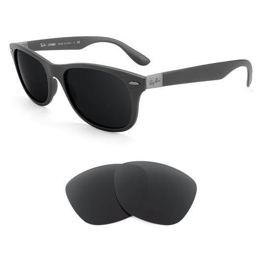 Ray-Ban New Wayfarer Liteforce RB4207 55mm sunglasses with replacement lenses