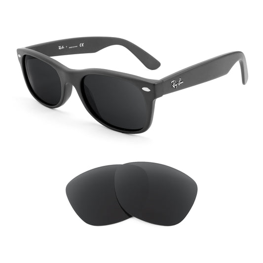 Revant replacement lenses compatible with Ray Ban New Wayfarer Rb5184 52mm