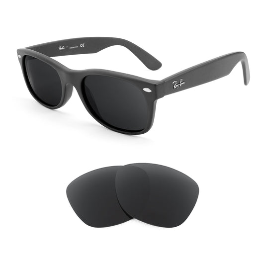 Ray-Ban New Wayfarer RB5184 52mm sunglasses with replacement lenses