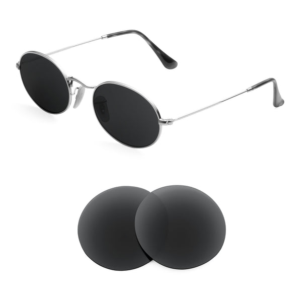 Ray-Ban Oval RB3547N 54mm Replacement Lenses by Revant Optics