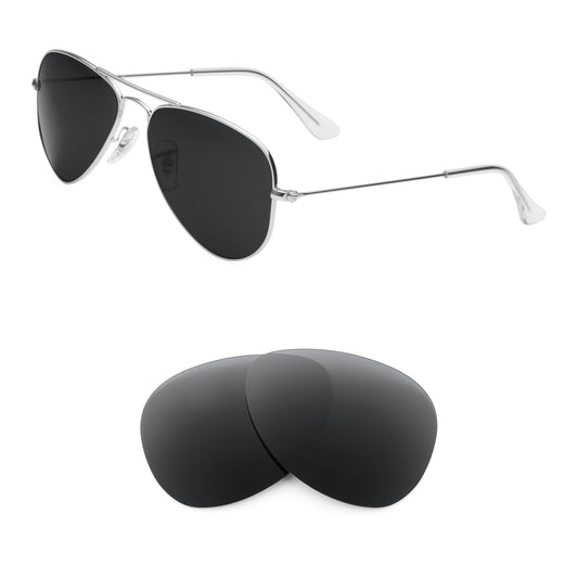 Revant replacement lenses compatible with Ray Ban Rb3044 52mm
